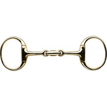  Feeling Anatomic Double Jointed Gold Snaffle Bit