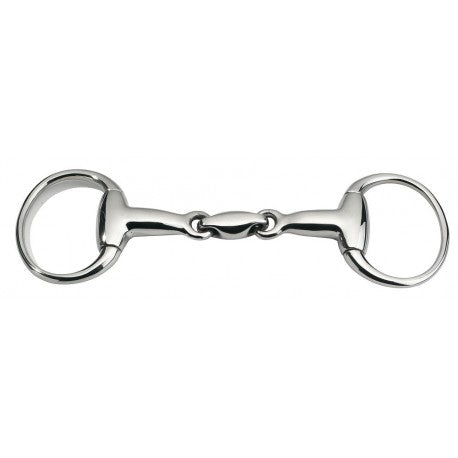 Boomerang Equestrian - Feeling Anatomic Double Jointed Eggbutt Snaffle Bit