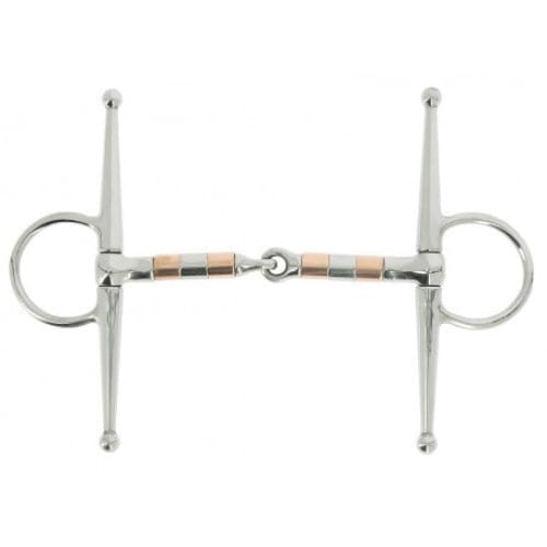 Boomerang Equestrian - Feeling Cherry Roller Fulmer Snaffle Bit