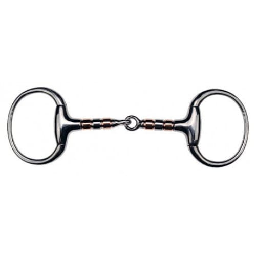 Boomerang Equestrian - Feeling Eggbutt Cherry Roller Bit