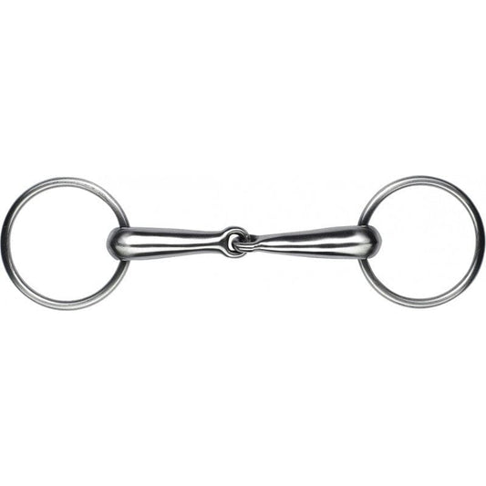 Boomerang Equestrian - Feeling Hollow Loose Ring Snaffle Satin Finish