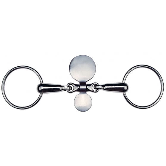 Feeling Loose Ring Jointed Snaffle Bit With Spoon - Bit