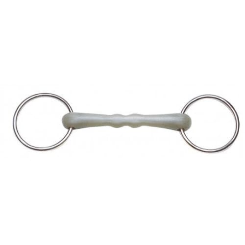 Boomerang Equestrian - Feeling Loose Ring Snaffle Happy Mouth Bit