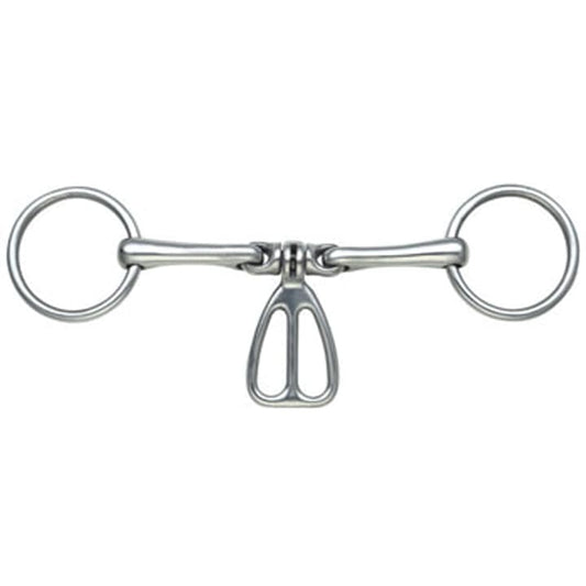 Boomerang Equestrian - Feeling Loose Ring Snaffle Tongue Bit