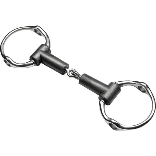 Boomerang Equestrian - Feeling Rubber Covered Cheltenham Gag Bit