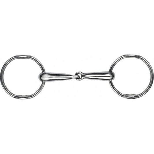 Boomerang Equestrian - Feeling Satin Finish Hollow Loose Ring Cheltenham Gag Bit