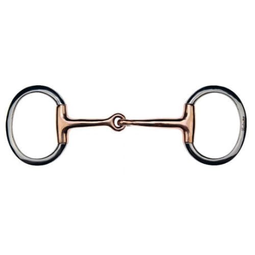 Boomerang Equestrian - Feeling Thin Copper Eggbutt Bit