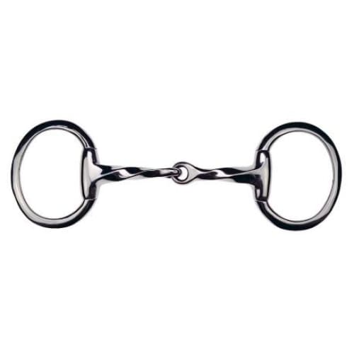 Boomerang Equestrian - Feeling Twisted Eggbutt Snaffle