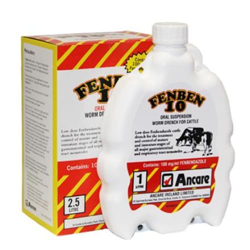 Boomerang Equestrian - Fen Ben 10 Liquid Worm Dose