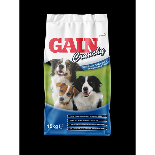 Boomerang Equestrian - Gain Crunchy Dog Food 15 kg