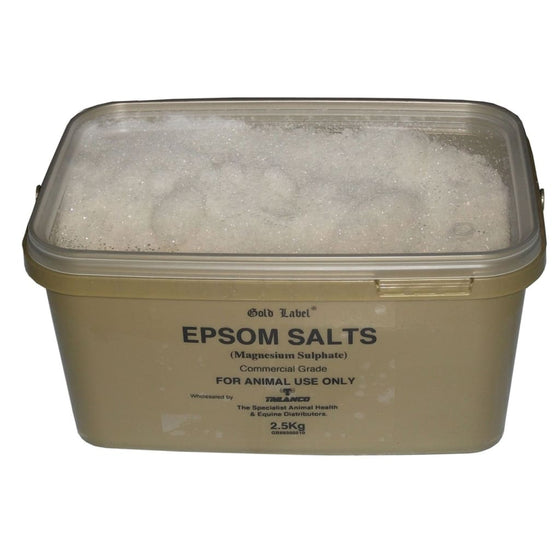 Gold Label Epsom Salts 2.5kg - Epsom Salts