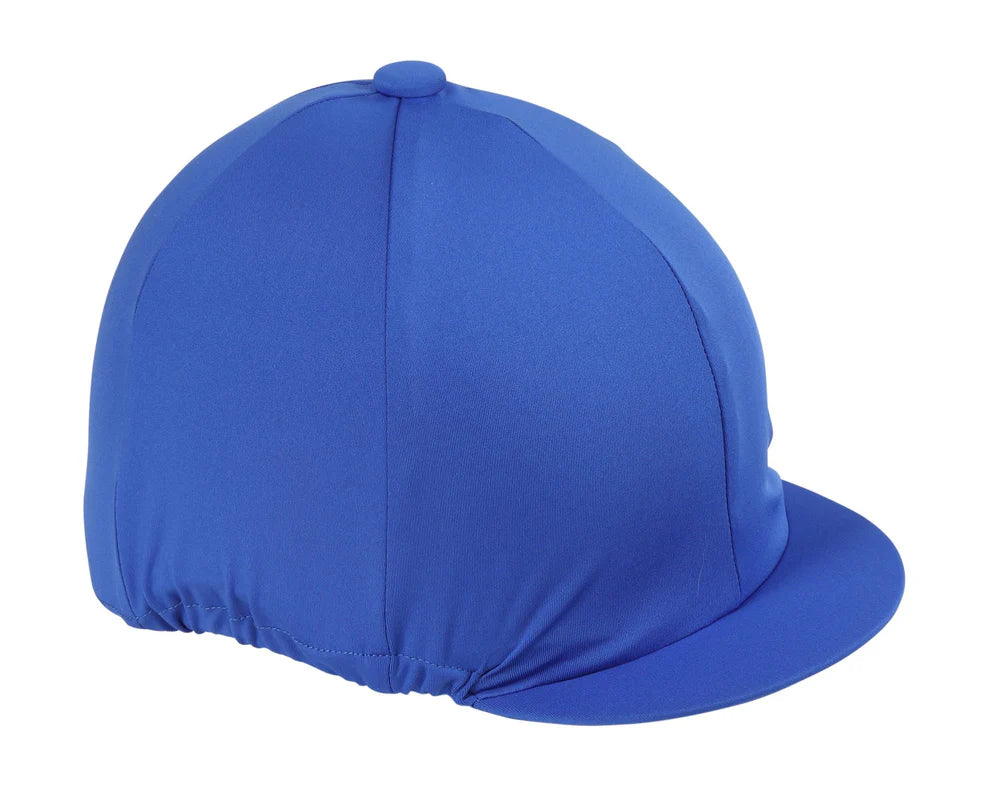 Blue cap on a white background