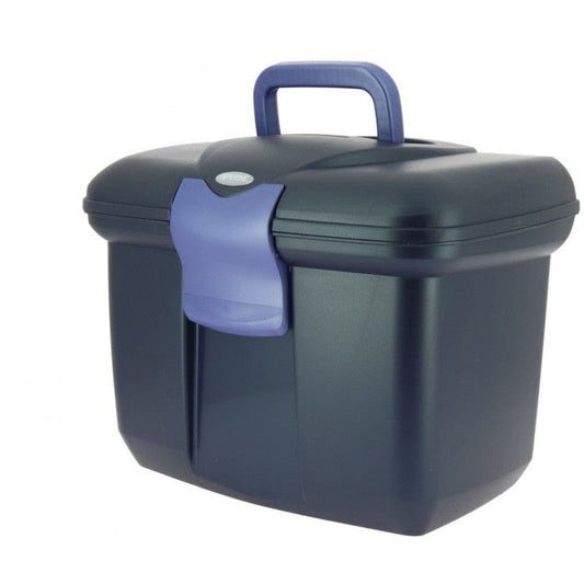 Boomerang Equestrian - Hippotonic Grooming Box Navy/Purple