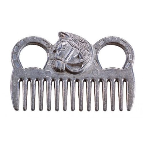 Boomerang Equestrian - Hippotonic Mane Comb With Horse Head