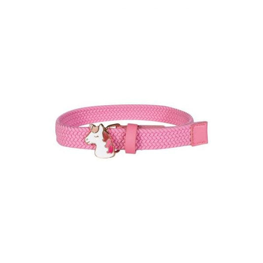 Boomerang Equestrian - HKM Elastic Belt Unicorn Pink