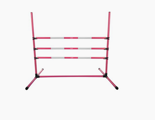 HKM Hobby Horsing Jumping Set Pink