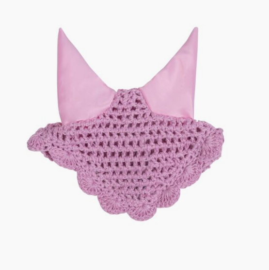 horses ear bonnet on a white background