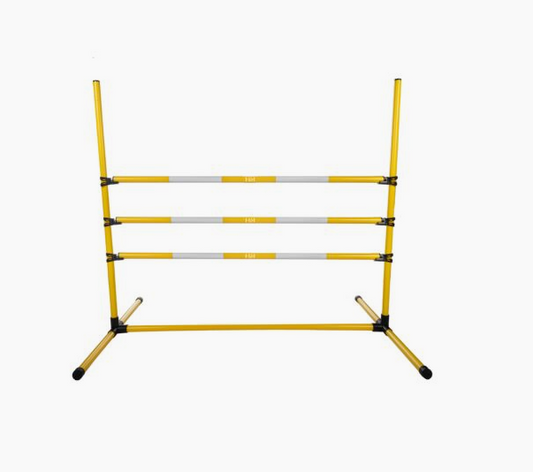 HKM Hobby Horsing Jumping Set Yellow
