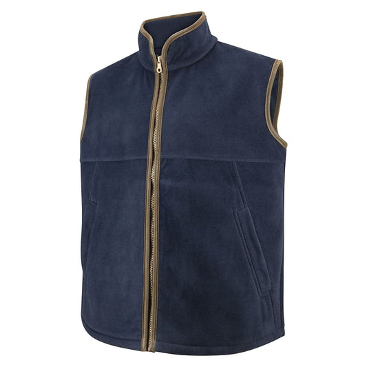 Boomerang Equestrian - Hoggs Of Fife Men's Stenton Technical Fleece Gilet Navy