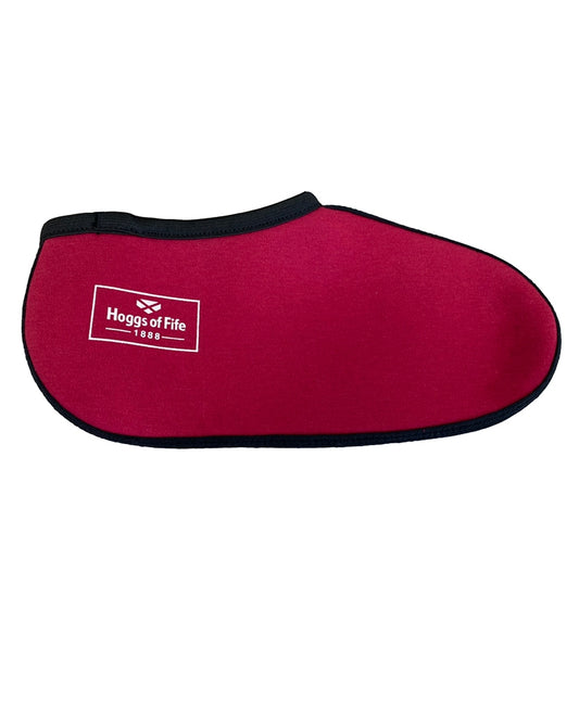 Boomerang Equestrian - Hoggs Of Fife Insulated Boot Socks Burgundy