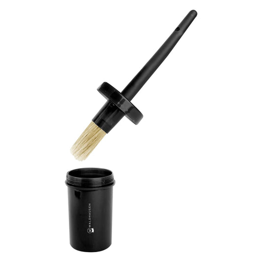Boomerang Equestrian - Hoof Oil Brush With Container Black