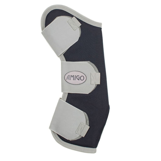 Boomerang Equestrian - Horseware Amigo Travel Boots Navy/Silver
