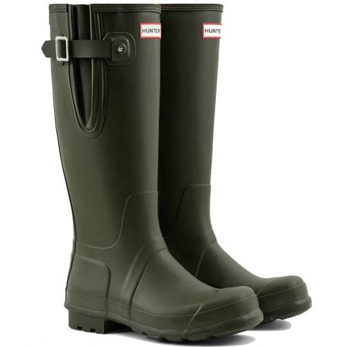 Boomerang Equestrian - Hunter Men's Original Side Adjustable Boot Dark Olive