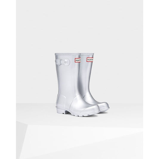 Boomerang Equestrian - Hunter Original Kids Boot Metal Silver