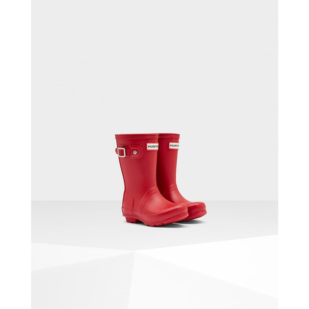 Hunter Original Kids Boot Military Red Boomerang Equestrian