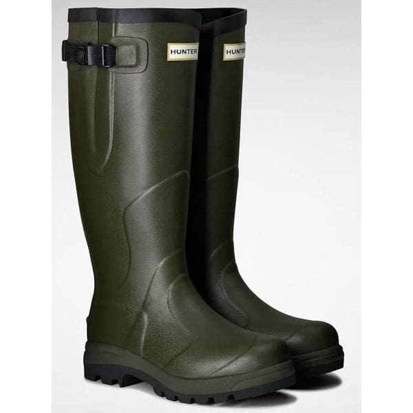 Boomerang Equestrian - Hunter Unisex Balmoral Classic Wellington Boot Dark Olive