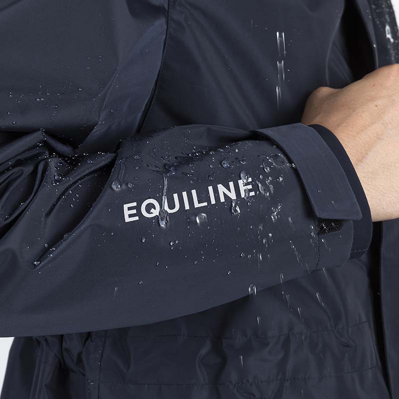 Boomerang Equestrian - Equiline Unisex Waterproof Raincoat Revek Navy