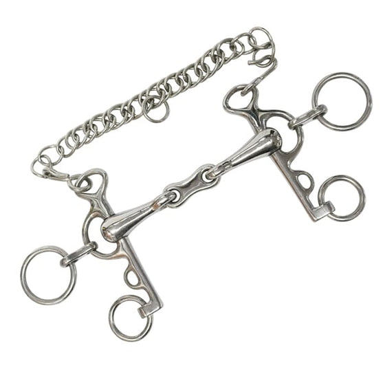JHL French Rugby Pelham with Curb Chain - Animals & Pet Supplies