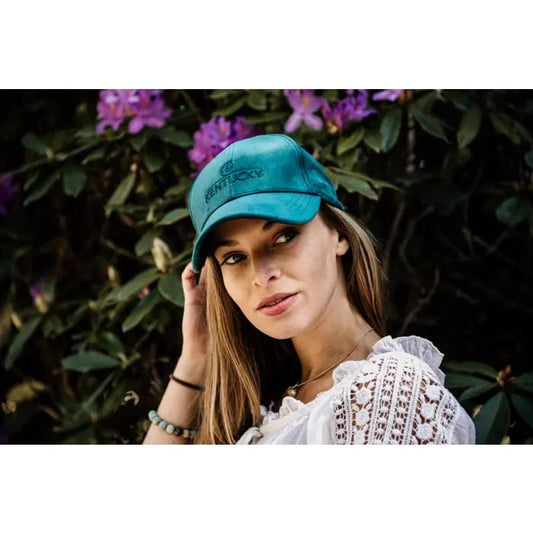 Boomerang Equestrian - Kentucky Baseball Cap Velvet Emerald