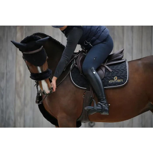 Boomerang Equestrian - Kentucky Breastplate Cover Black