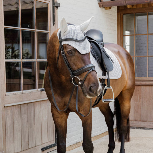 Kentucky Fly Veil Wellington Diamond Rope Grey