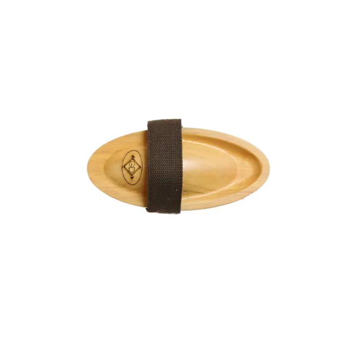 brown brush with logo on a transparent background