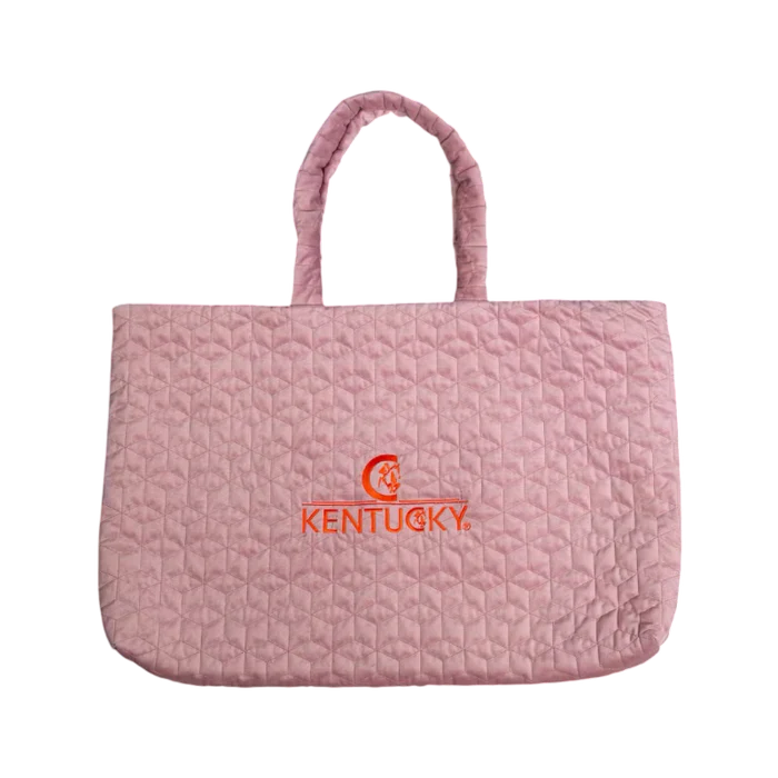 Kentucky Velvet Bag With Kentucky Logo Old Rose