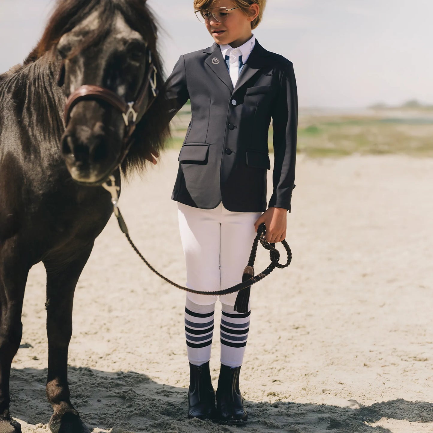 Kentucky Mexico City Boy Knee Grip Breeches White