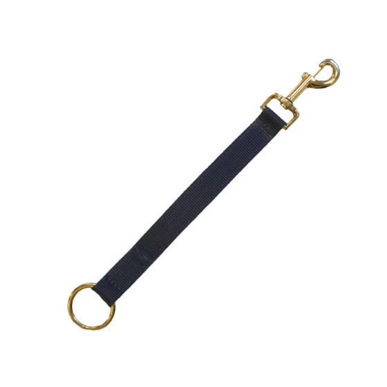 Kentucky Nylon Holder Hook & Ring Strap Navy - ONESIZE - Hook and Loop Strap