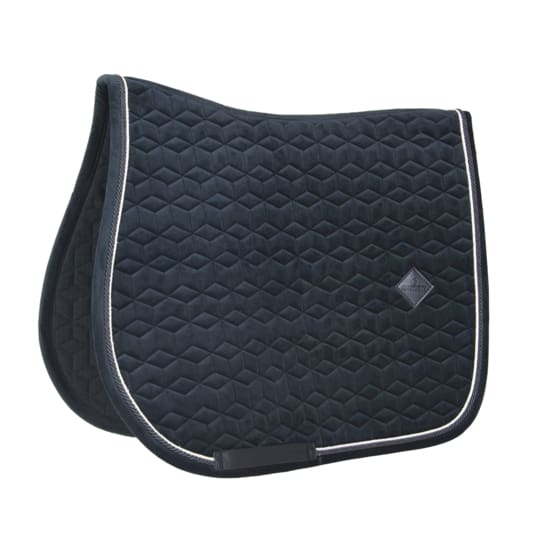 KENTUCKY SADDLE PAD BASIC VELVET BLACK COB