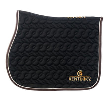  Kentucky Saddle Pad Black/White/Brown - FULL - Saddle Pad