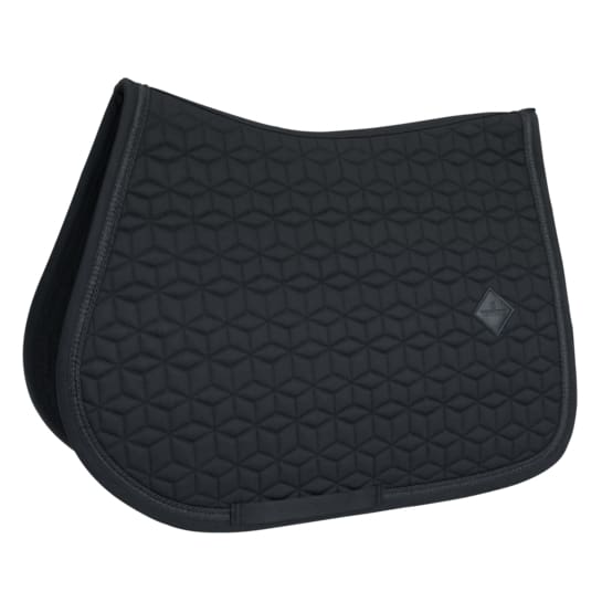 Kentucky Saddle Pad Glitter Rope Jumping Black - FULL / BLACK - Saddle Pad