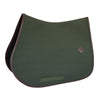 Kentucky Saddle Pad Leather Colour Edition Jumping Dark Olive - FULL - Saddle Pad