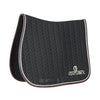Kentucky Saddle Pad Leather Fishbone Showjumping Black - FULL - Saddle Pad