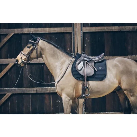 Boomerang Equestrian - Kentucky Saddle Pad Pearls Showjumping Black