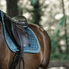 Kentucky Saddle Pad Velvet Jumping Emerald - FULL - Saddle Pad