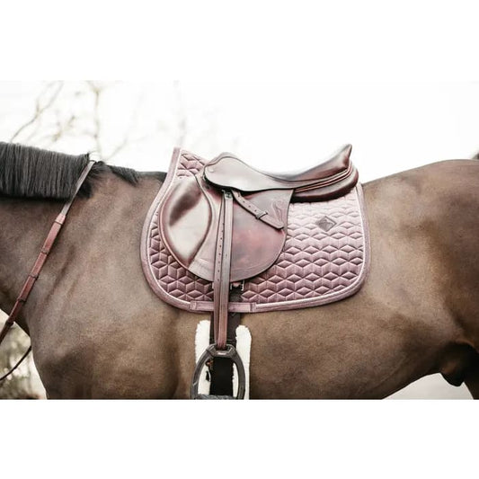 Boomerang Equestrian - Kentucky Saddle Pad Velvet Jumping Light Purple