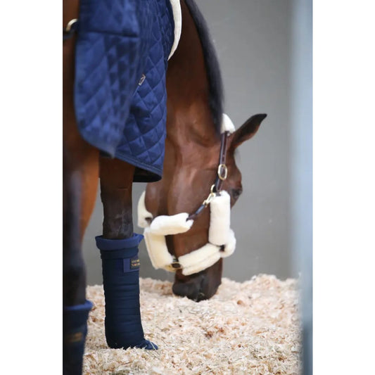 Boomerang Equestrian - Kentucky Stable Bandage Pads Navy