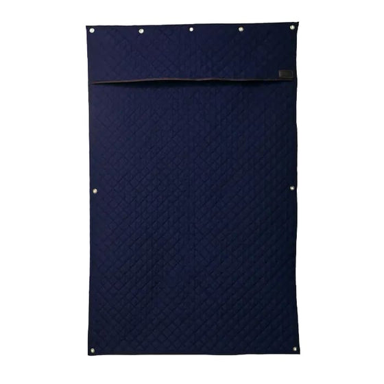 Kentucky Stable Curtain Navy - ONESIZE - Stable Curtain