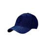 Kentucky Velvet Baseball Hat Glitter Navy - ONESIZE - Baseball Cap